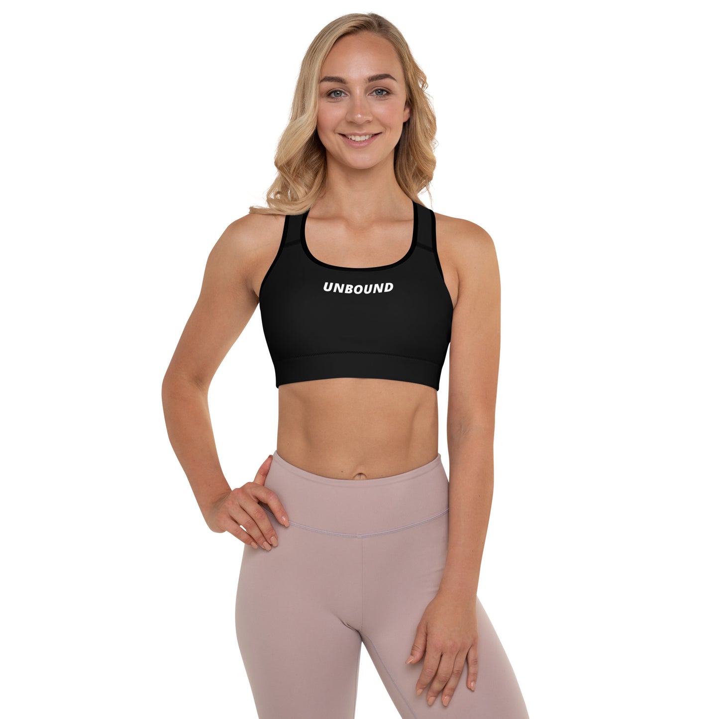 Adapt Sports Bra Classic Logo - Black