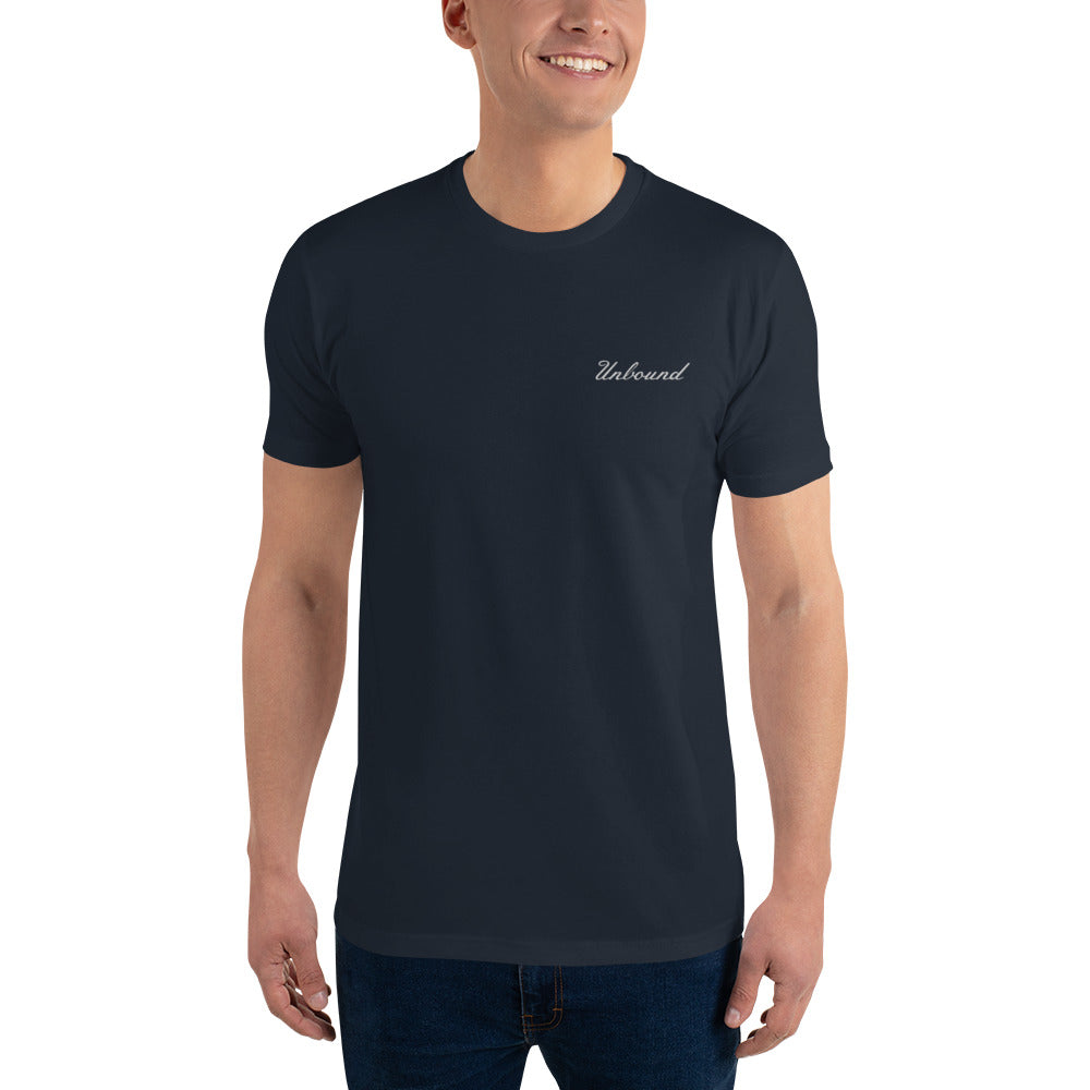 Alpha Fitted T-Shirt Handwritten Logo