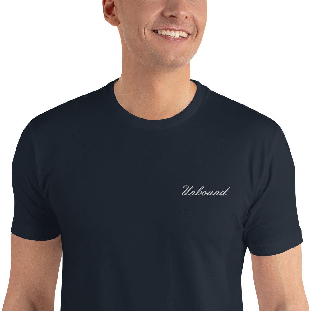 Alpha Fitted T-Shirt Handwritten Logo