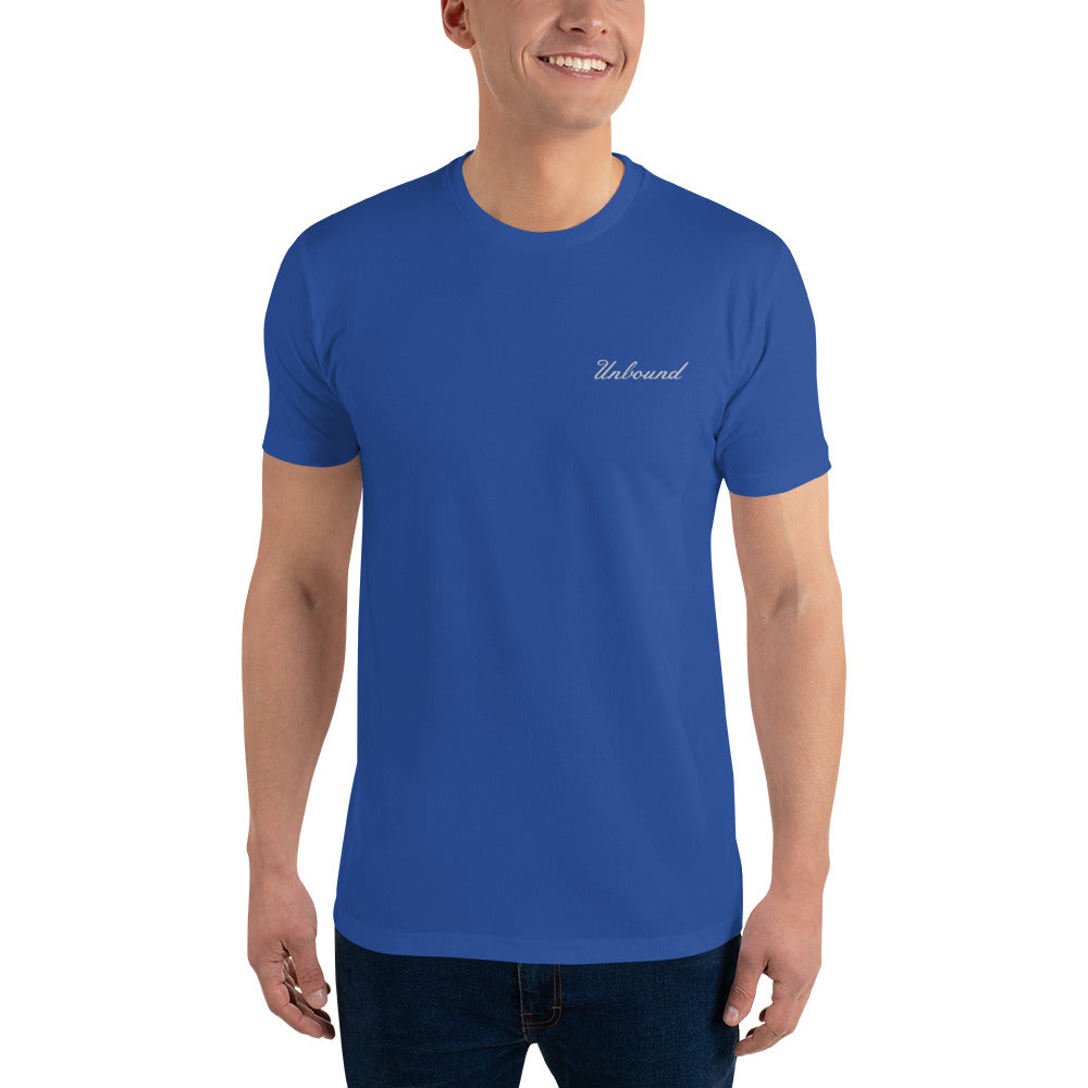 Alpha Fitted T-Shirt Handwritten Logo