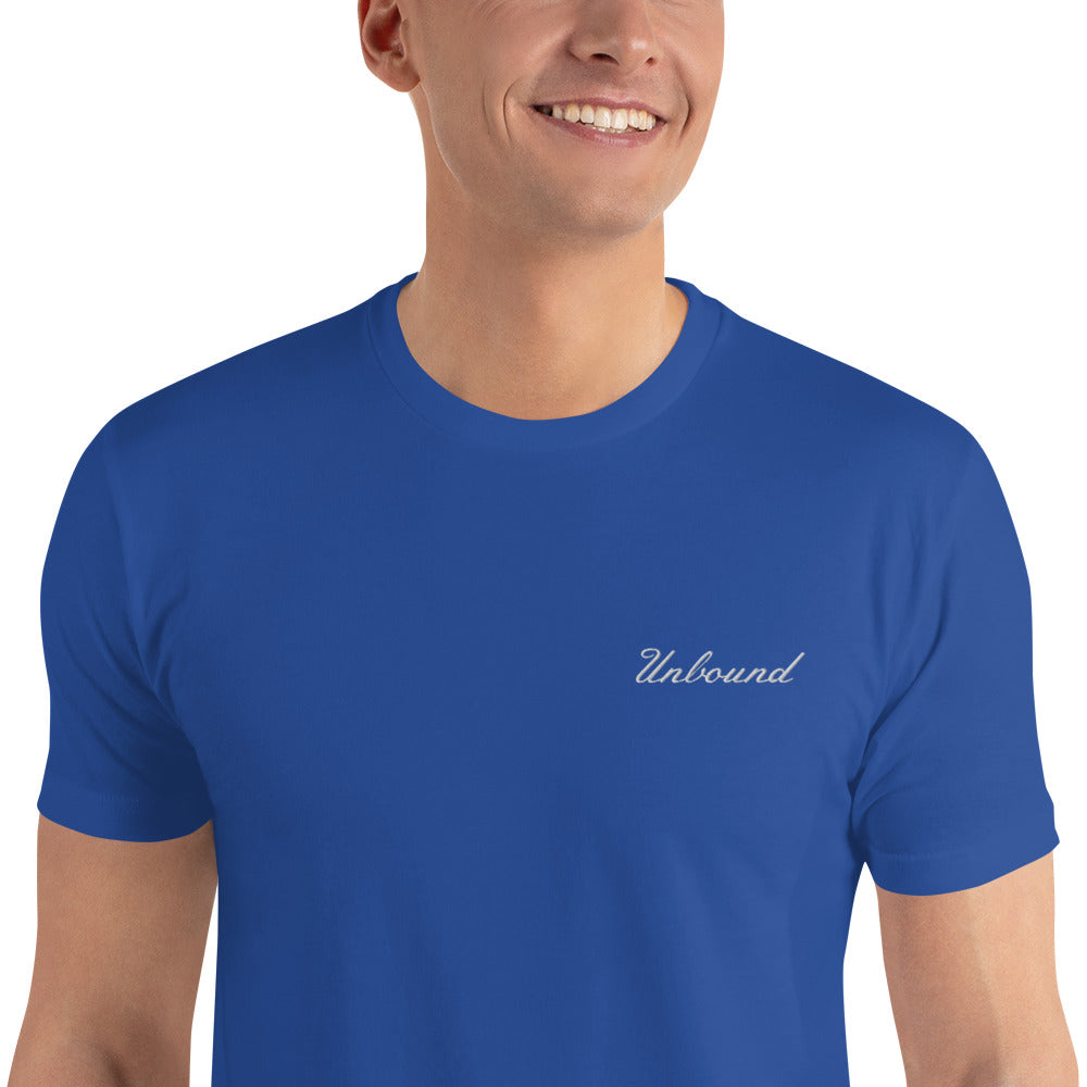 Alpha Fitted T-Shirt Handwritten Logo