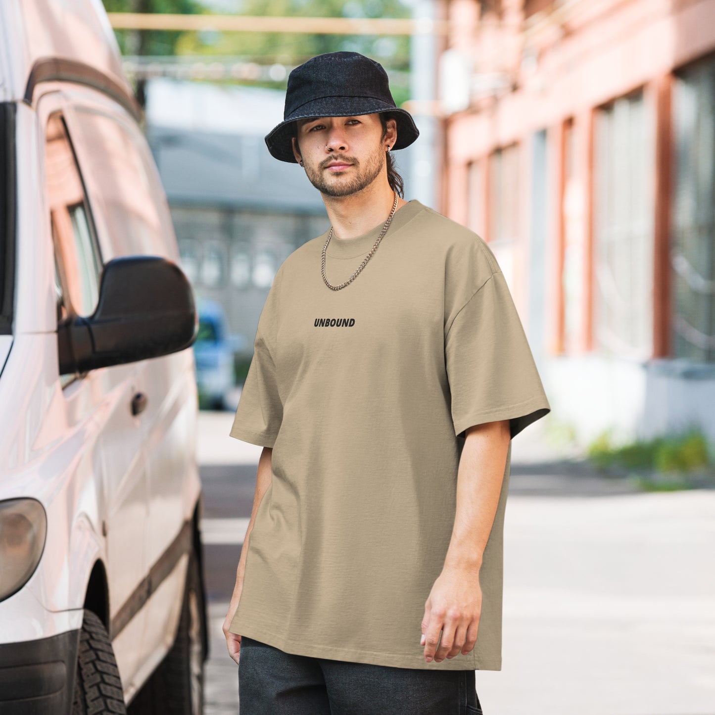 Atlas Oversized Faded T-Shirt Classic Logo