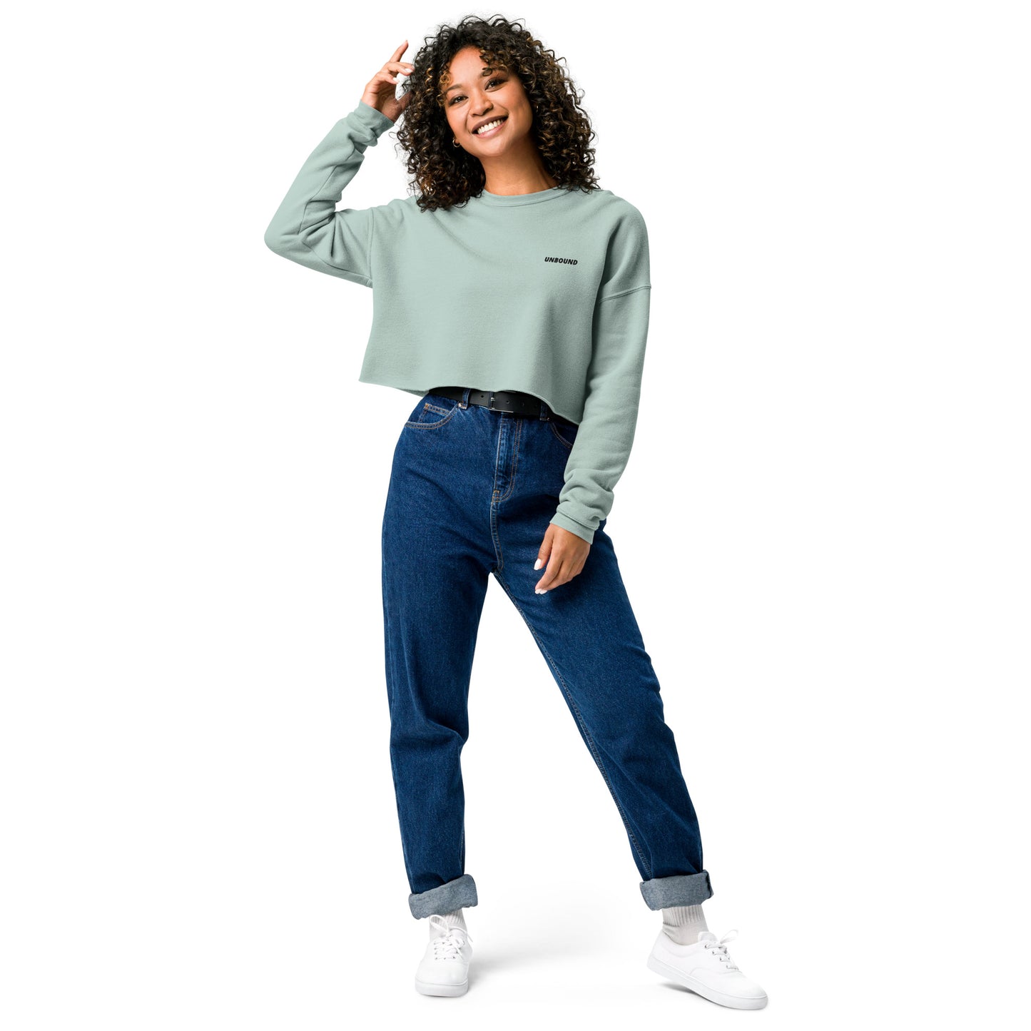 Bliss Crop Sweatshirt Classic Logo